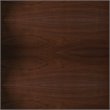 SEI Furniture Berritza 4 Shelf Mid Century Modern Wood Bookcase in Walnut