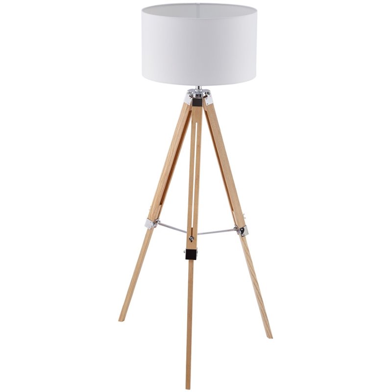 industrial tripod floor lamp