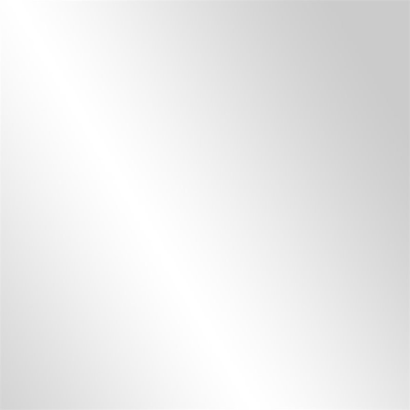 SEI Furniture Mirage 3 Door Mirrored Glass Sideboard in Matte Silver