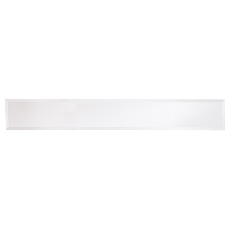 SEI Furniture Darrin Narrow Mirror Top Console Table in Gold