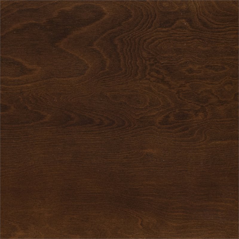 Holly and Martin Macen Transitional Console in Dark Tobacco and Gunmetal Gray