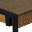 Holly and Martin Macen Transitional Console in Weathered Gray Oak and Black