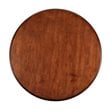 SEI Furniture Barrisdale Farmhouse Round Dining Table in Brown and White