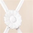 SEI Furniture Entryway Hall Tree in Distressed White