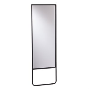Holly and Martin Lewis Modern Leaning Mirror in Black