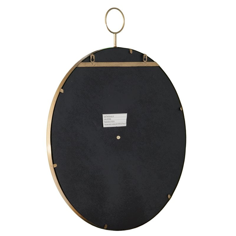 SEI Furniture Lorena Wall Mirror in Antique Bronze