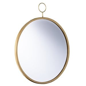 SEI Furniture Lorena Wall Mirror in Antique Bronze