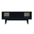 Holly and Martin Simms Mid Century Modern Media Console in Black