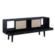 Holly and Martin Simms Mid Century Modern Media Console in Black