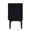 Holly and Martin Simms Mid Century Modern Media Console in Black