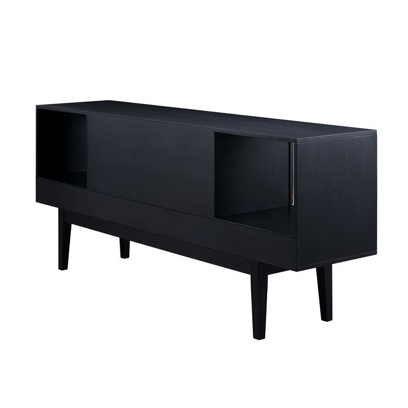 Holly and Martin Simms Mid Century Modern Media Console in Black
