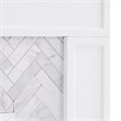 SEI Furniture Torlington Tiled Marble Color Changing Electric Fireplace