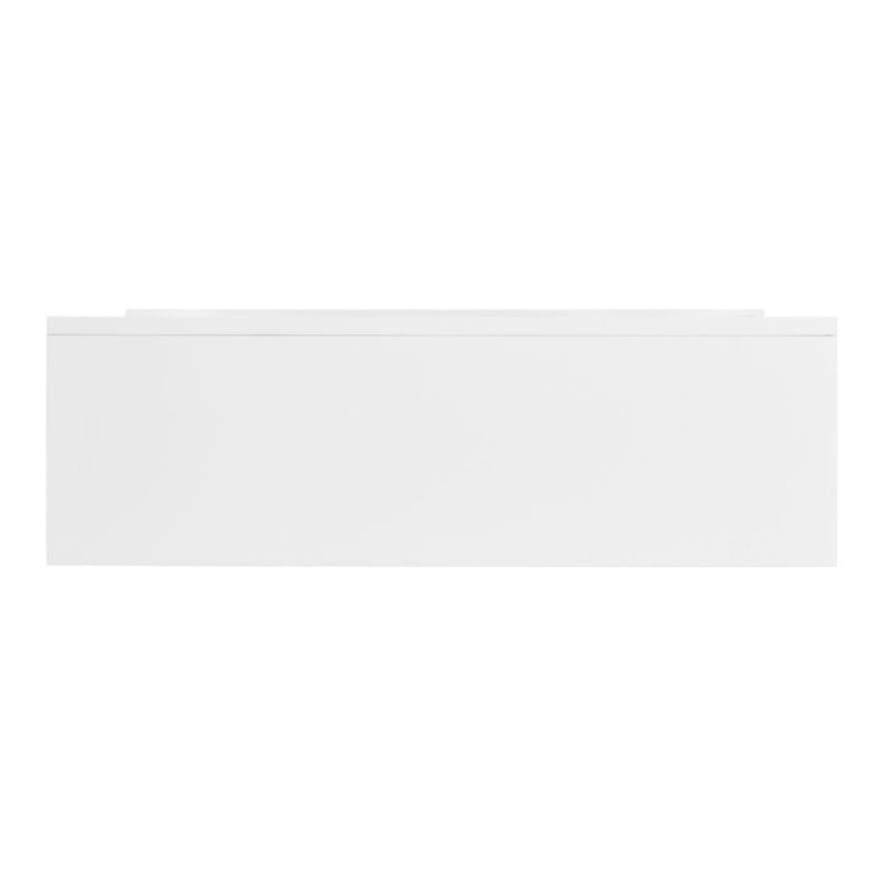 SEI Furniture Stadderly Color Changing Electric Fireplace in White