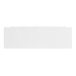 SEI Furniture Stadderly Color Changing Electric Fireplace in White
