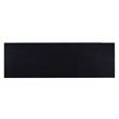 SEI Furniture Drovling Marble Electric Fireplace in Black