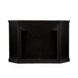 SEI Furniture Claremont Color Changing Electric Fireplace in Black