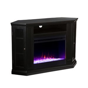 sei furniture claremont color changing electric fireplace