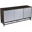 SEI Furniture Virton Contemporary Wooden Buffet in Gray
