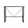 SEI Furniture Venallo Wood Indoor-Outdoor Pub Table in Natural