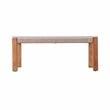 SEI Furniture Brendina Wicker Outdoor Cocktail Table in Natural