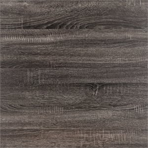 Southern Enterprises Akmonton Wood and Iron Long Console Table in Black