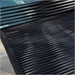 SEI Furniture Padko Metal Outdoor Rope Chairs in Black (Set of 2)