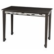 SEI Furniture Hadersley Traditional Wood Counter Table in Gray
