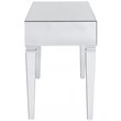 SEI Furniture Darien Glam Mirrored Writing Desk in Silver