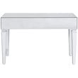 SEI Furniture Darien Glam Mirrored Writing Desk in Silver