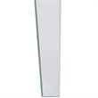 SEI Furniture Darien Glam Mirrored Writing Desk in Silver