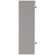 SEI Furniture Wooden Wall Mounted Laptop Desk in Gray