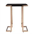 Holly & Martin Barcia Wood and Iron  Side Table in Black