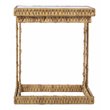 SEI Furniture Ismaya Water Hyacinth C-End Table in Natural (Set fo 2)