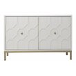SEI Furniture Gramdlynn Engineered Wood 2-Door Accent Cabinet in White