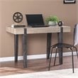 SEI Furniture Ayleston Engineered Wood Multipurpose Desk in Natural/Black