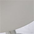 SEI Furniture Nyledon Table Lamp with Drum Shade in White/Gray/Silver