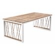 SEI Furniture Wallmond Outdoor Cocktail Table in Natural/White
