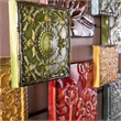 SEI Furniture Brussel Hand Painted and Glazed Wall Sculpture