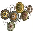 SEI Furniture Zamora Hand Painted and Glazed Wall Art-Scattered