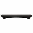 SEI Furniture Alconbury Engineered Wood Fireplace Mantel Shelf in Smoke Ash