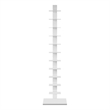 SEI Furniture Stewartby Spine Tower Shelf in White
