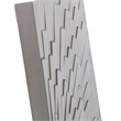 SEI Furniture Arvistra 2-Piece Wood Decorative Wall Panel Set in Gray