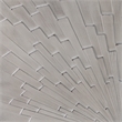 SEI Furniture Arvistra 2-Piece Wood Decorative Wall Panel Set in Gray