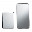 Southern Enterprises Amboros 2-Piece Iron Decorative Mirror/Shelf Set in Black