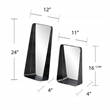 Southern Enterprises Amboros 2-Piece Iron Decorative Mirror/Shelf Set in Black