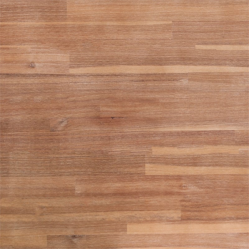 Southern Enterprises Venallo 3-Piece Wood and Iron Outdoor Bar Set in Natural