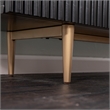 Southern Enterprises Pilston Engineered Wood and Iron TV/Media Console in Black