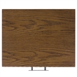 Southern Enterprises Amelin Wood and Metal 1 Drawer 1 Shelf Nightstand in Walnut