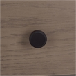 Southern Enterprises Himalay Wood Nightstand in Walnut