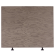 Southern Enterprises Himalay Wood Nightstand in Walnut